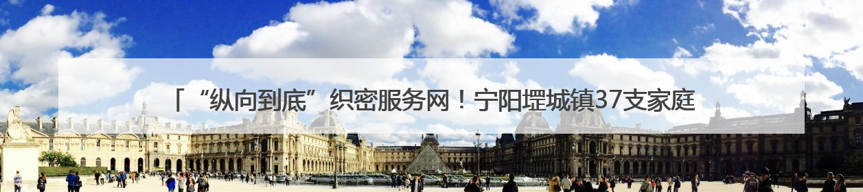 “纵向到底”织密服务网！宁阳堽城镇37支家庭医生团队“进村入户”，让健康政策“落地生根”