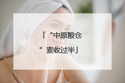 “中原粮仓”麦收过半
