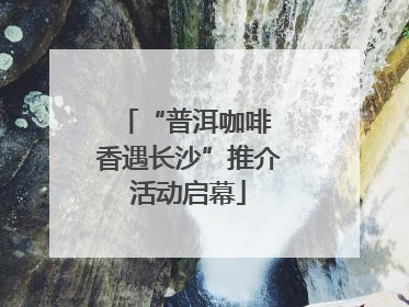“普洱咖啡 香遇长沙”推介活动启幕