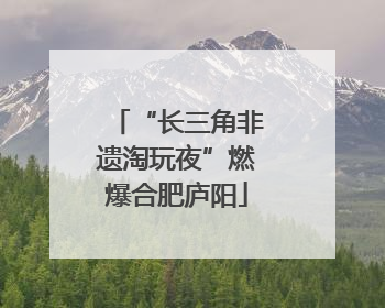 “长三角非遗淘玩夜”燃爆合肥庐阳