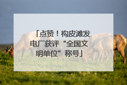 点赞！构皮滩发电厂获评“全国文明单位”称号