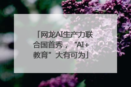 网龙AI生产力联合国首秀，“AI+教育”大有可为