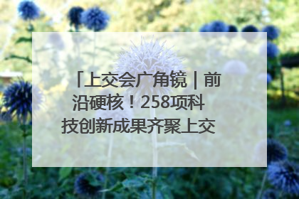 上交会广角镜｜前沿硬核！258项科技创新成果齐聚上交会高校展区