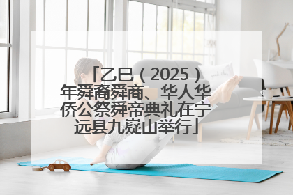 乙巳（2025）年舜裔舜商、华人华侨公祭舜帝典礼在宁远县九嶷山举行