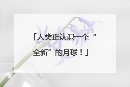 人类正认识一个“全新”的月球！