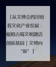 从文博会四川馆看文化产业发展：根植古蜀文明激活创新基因｜文博向“新”