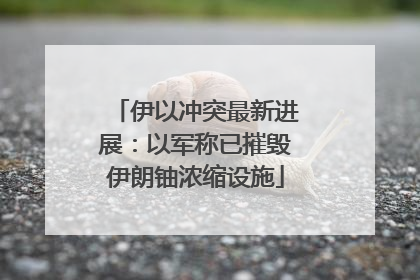 伊以冲突最新进展：以军称已摧毁伊朗铀浓缩设施