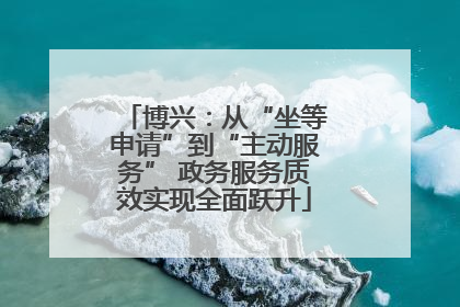 博兴：从“坐等申请”到“主动服务” 政务服务质效实现全面跃升