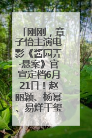 刚刚，章子怡主演电影《酱园弄·悬案》官宣定档6月21日！赵丽颖、杨幂、易烊千玺等角色海报曝光
