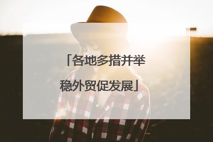 各地多措并举稳外贸促发展