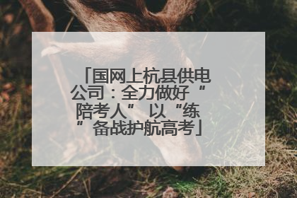 国网上杭县供电公司：全力做好“陪考人” 以“练”备战护航高考