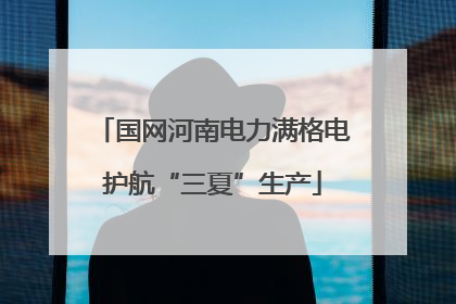 国网河南电力满格电护航“三夏”生产