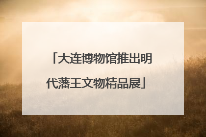 大连博物馆推出明代藩王文物精品展