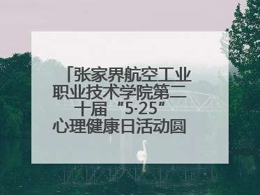 张家界航空工业职业技术学院第二十届“5·25”心理健康日活动圆满收官