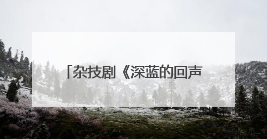 杂技剧《深蓝的回声》在大连首演 展现传统渔业迈向现代化海洋牧场奋斗历程