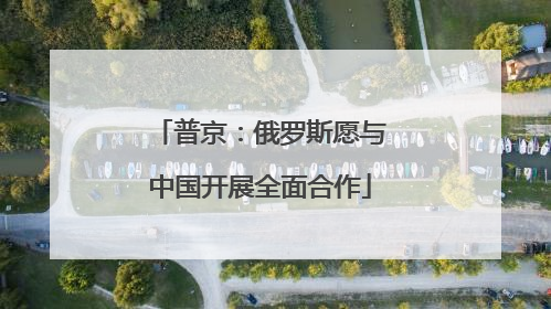 普京：俄罗斯愿与中国开展全面合作