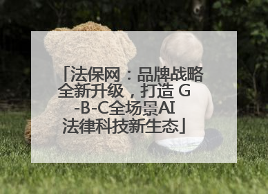 法保网：品牌战略全新升级，打造 G-B-C全场景AI法律科技新生态