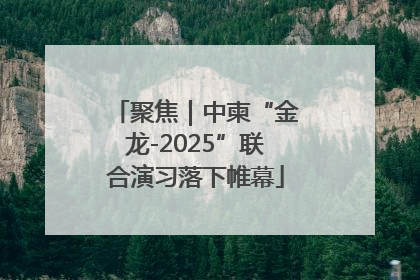 聚焦｜中柬“金龙-2025”联合演习落下帷幕