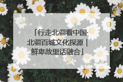 行走北疆看中国·北疆百城文化探源｜鲜卑故里话融合
