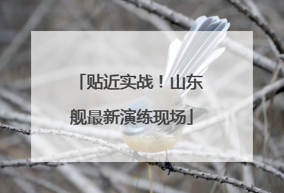 贴近实战！山东舰最新演练现场
