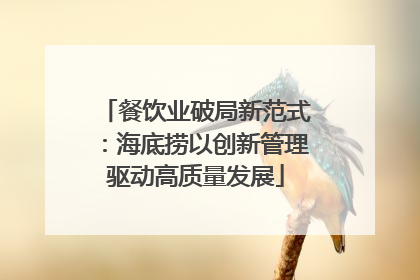 餐饮业破局新范式：海底捞以创新管理驱动高质量发展