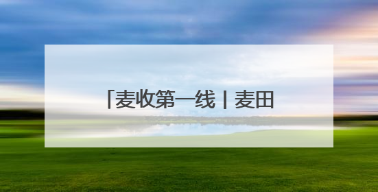 麦收第一线丨麦田里的科技接力赛