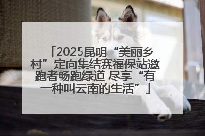 2025昆明“美丽乡村”定向集结赛福保站邀跑者畅跑绿道 尽享“有一种叫云南的生活”