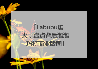 Labubu爆火，盘点背后泡泡玛特商业版图